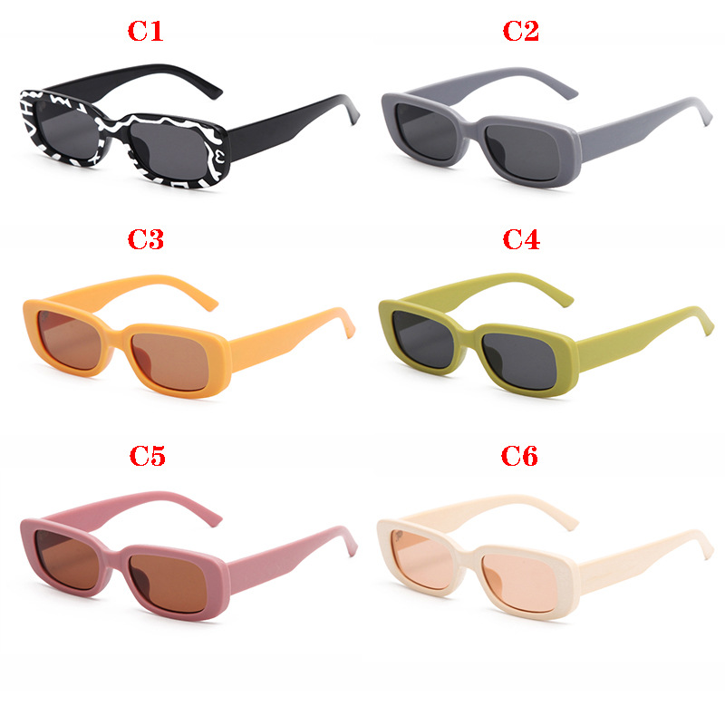 2022 New trendy square small-frame sunglasses for women and beach sunglasses for men, cross-border sales, wholesale of fashionable sunglasses pic 4