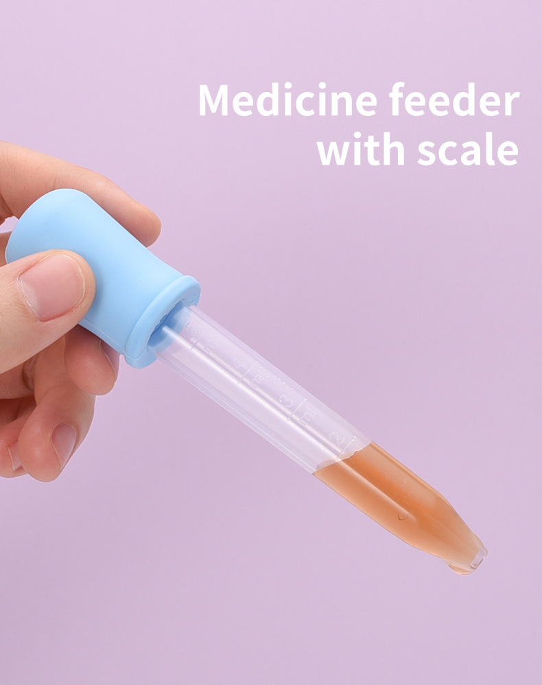 New anti-backflow nasal aspirator and drug feeder set, baby nasal discharge cleaner, nasal drip tube, drug feeder factory wholesale pic 4