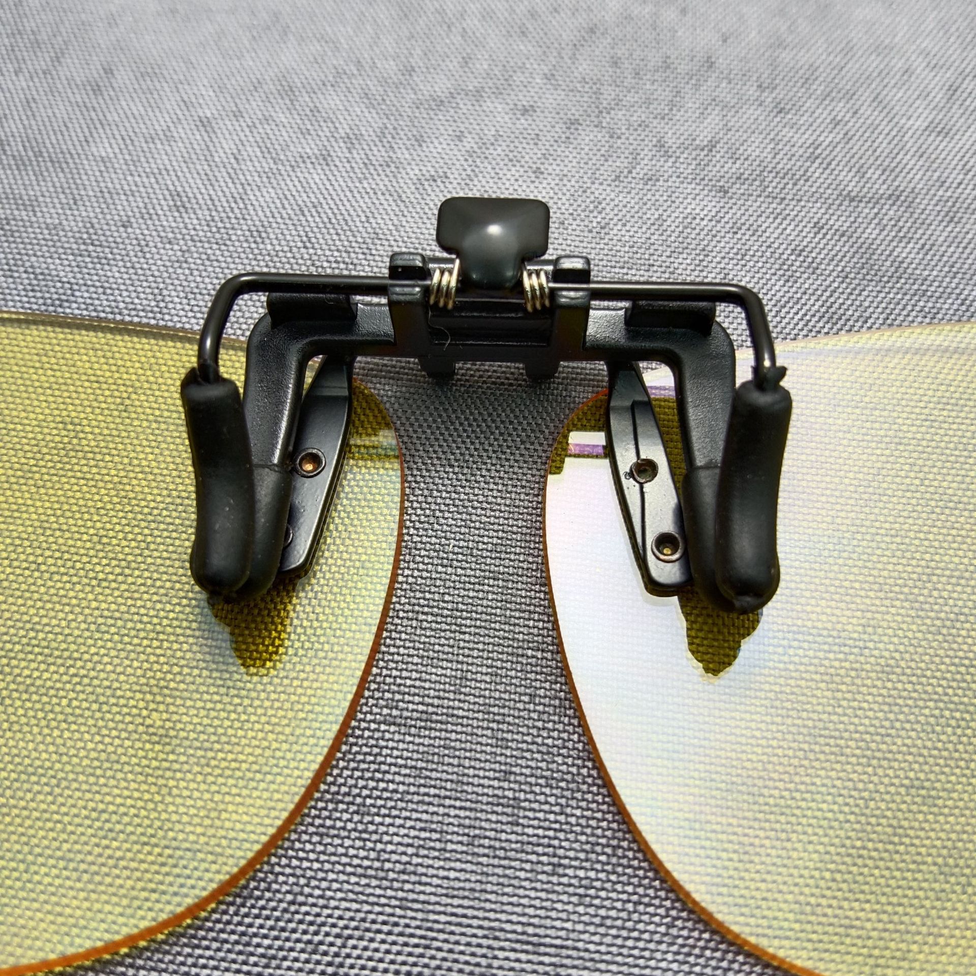 Glasses clips, blue light clips, small clips, coated clips, radiation protection glasses, computer eye protection clips, anti- pic 3