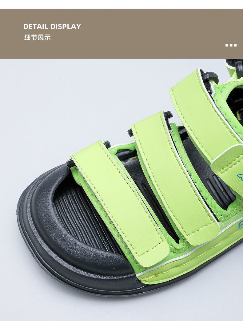 男童凉鞋2025夏季新款儿童鞋子防滑软底男孩中大童包头运动沙滩鞋详情2