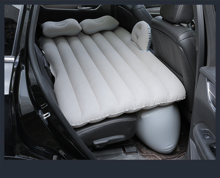 Cross-border interior products: Car bed, camping, SUV rear flocking pad, universal bed, automatic air mattress, high-end, thickened and durable pic 9