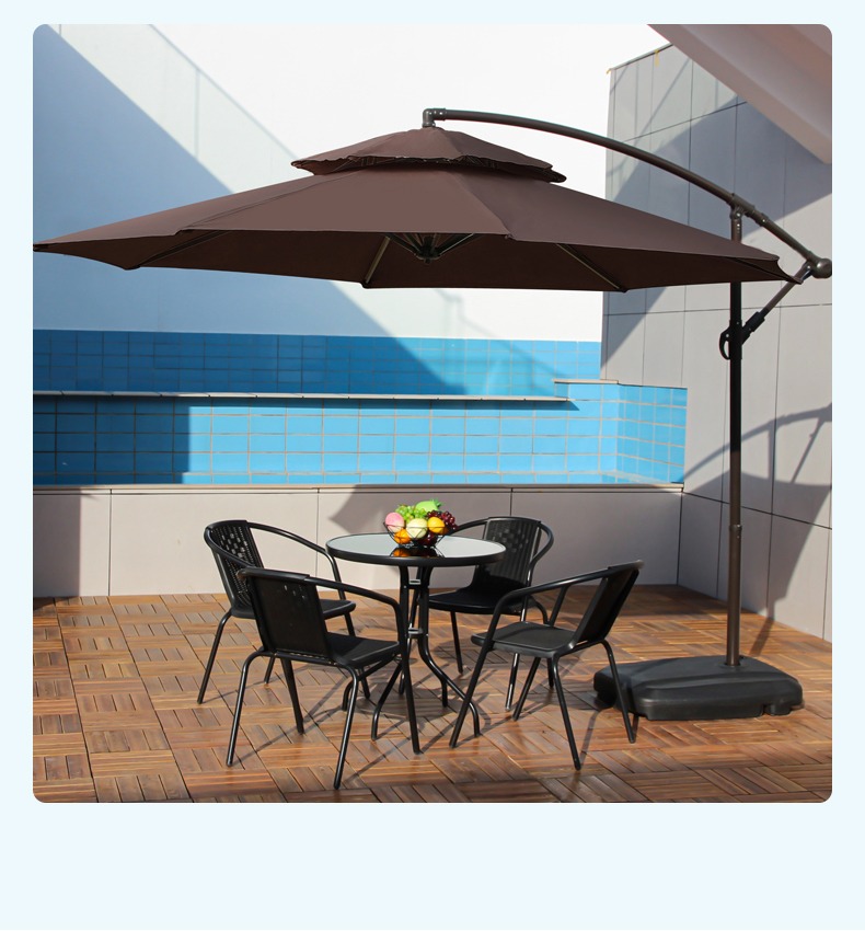 户外遮阳伞庭院伞大伞摆摊伞香蕉伞室外雨棚阳台保安罗马伞太阳伞详情19