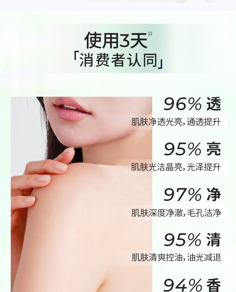 LUX力士祛痘控油精华香氛沐浴露鼠尾草香橙花鸢尾香370G详情18