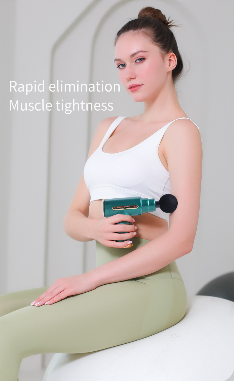 Cross-border fascia gun Muscle Massager mini Neck Membrane Gun Mini Small Muscle membrane Gun Instrument Electric Massage and Relaxation C72 pic 5