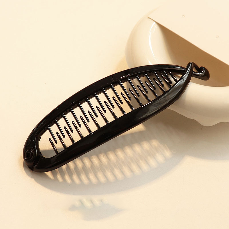 Banana clip vertical clip ponytail hair clip for women 2025 New high-end twist clip, large hair volume, high-end look headwear pic 6