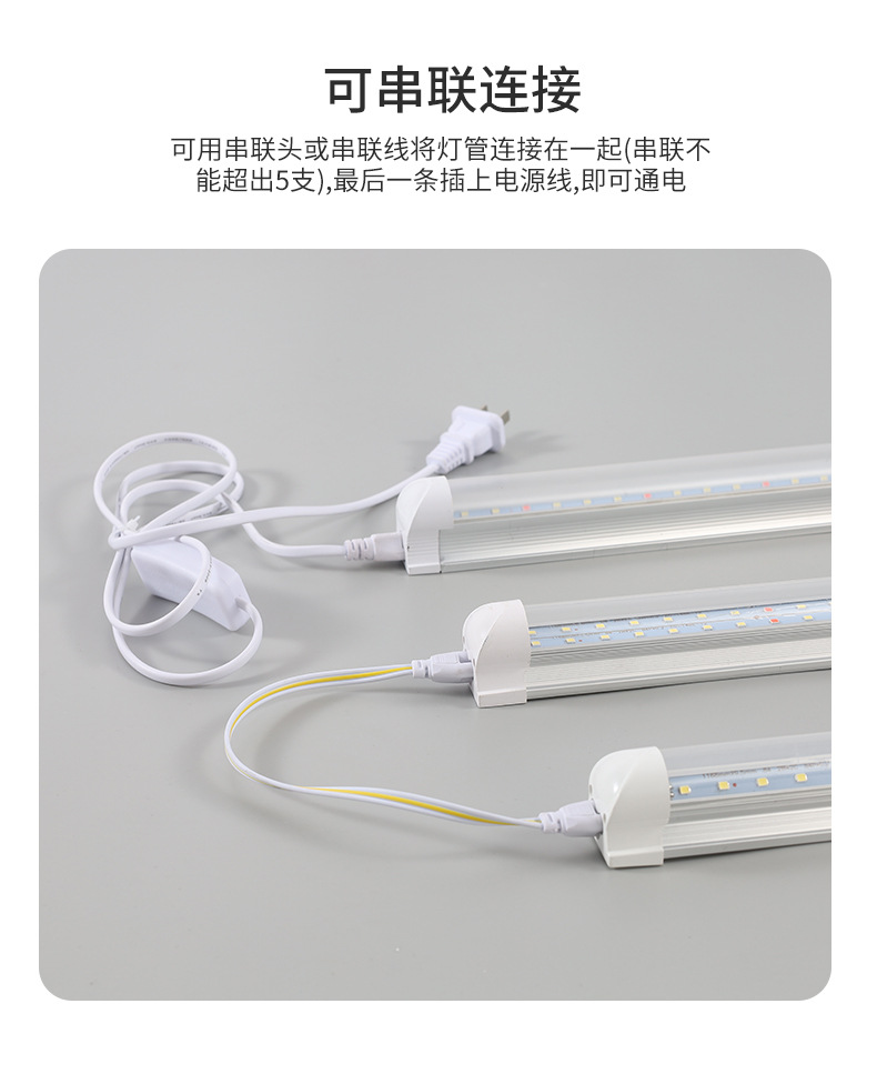 Full-spectrum cross-border flower greenhouse, household indoor succulent lamp, coloring and supplementary lighting lamp, T8LED plant lamp, growth lamp pic 12