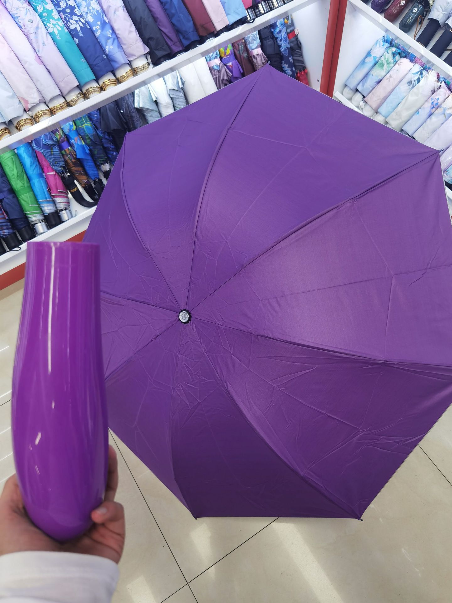 Manual carrot creative umbrella, wholesale umbrella, all-weather, sunshade, sun protection, UV protection, folding umbrella pic 7