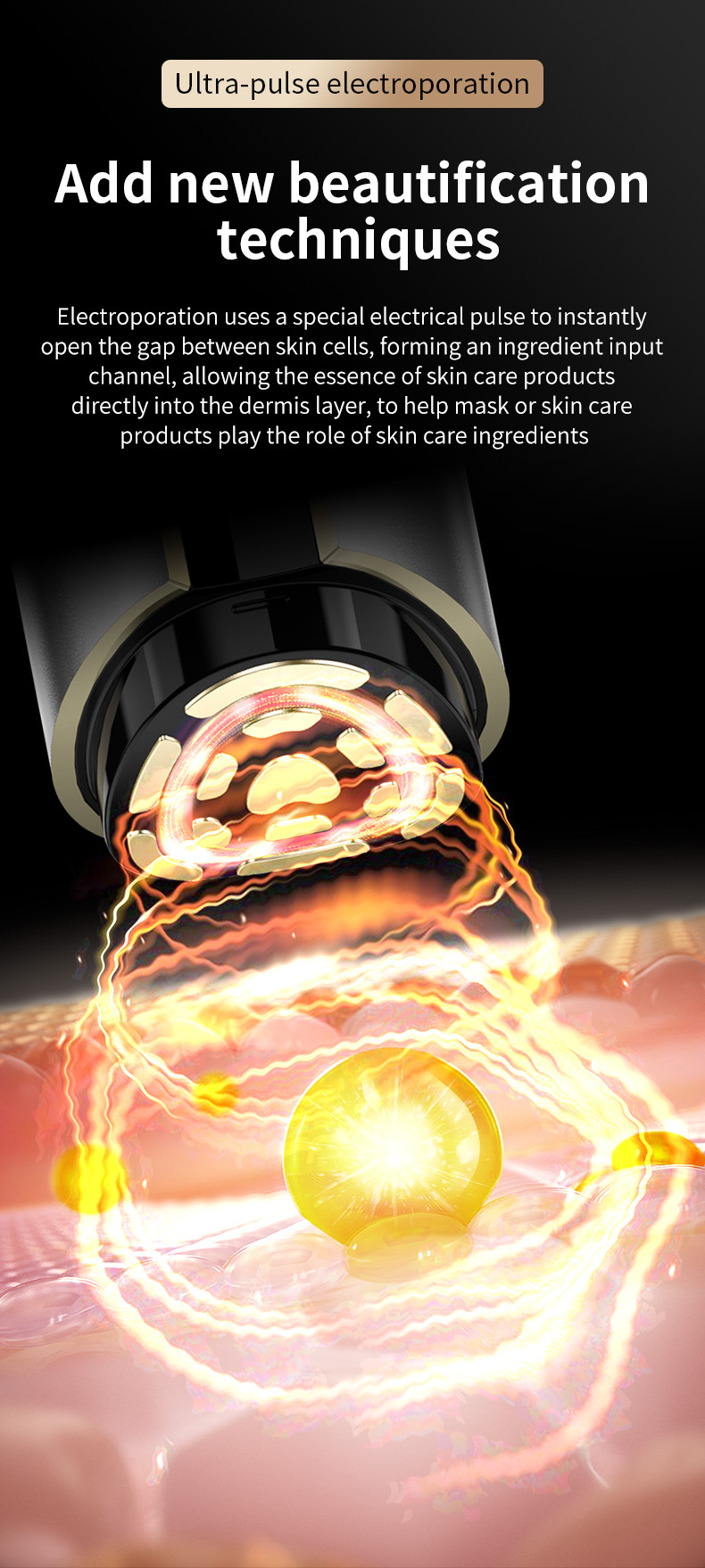 shanilak cross-border bestseller beauty Device: Home facial lifting and firming Introduction Device, facial care device, suitable for beauty salons pic 7