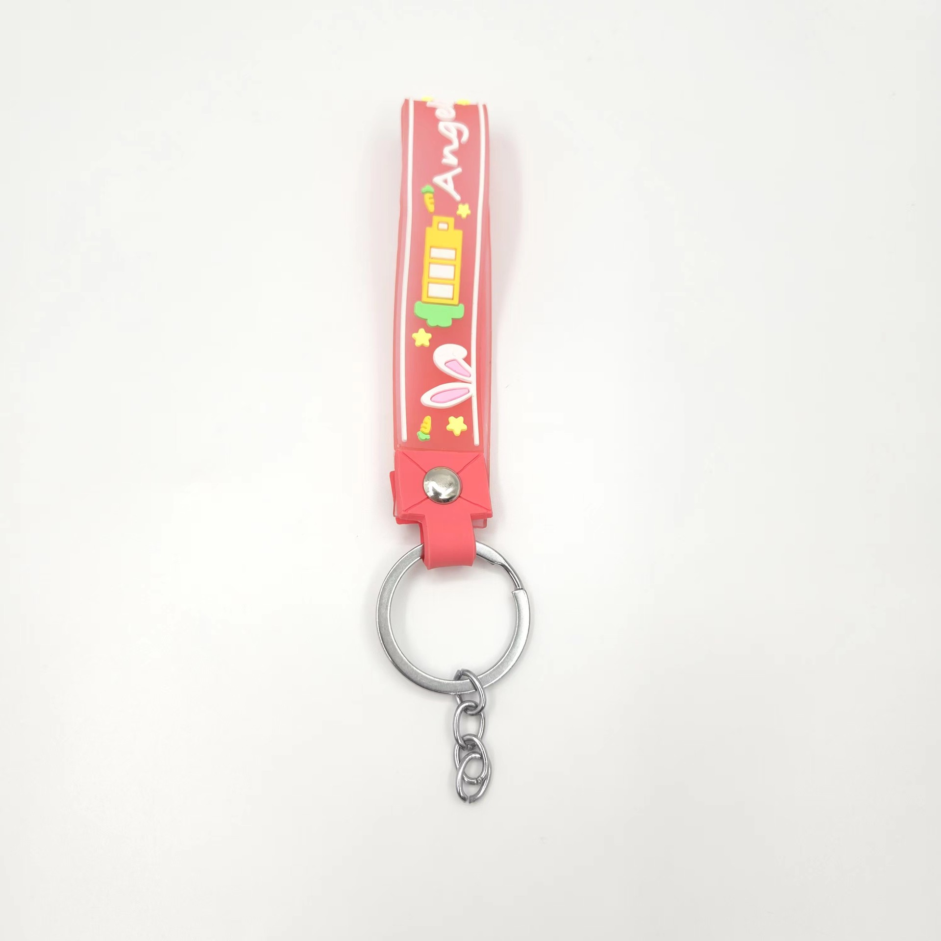 新款钥匙链公仔软胶绳包包挂件配件皮绳可爱pvc钥匙链软胶绳批发详情20