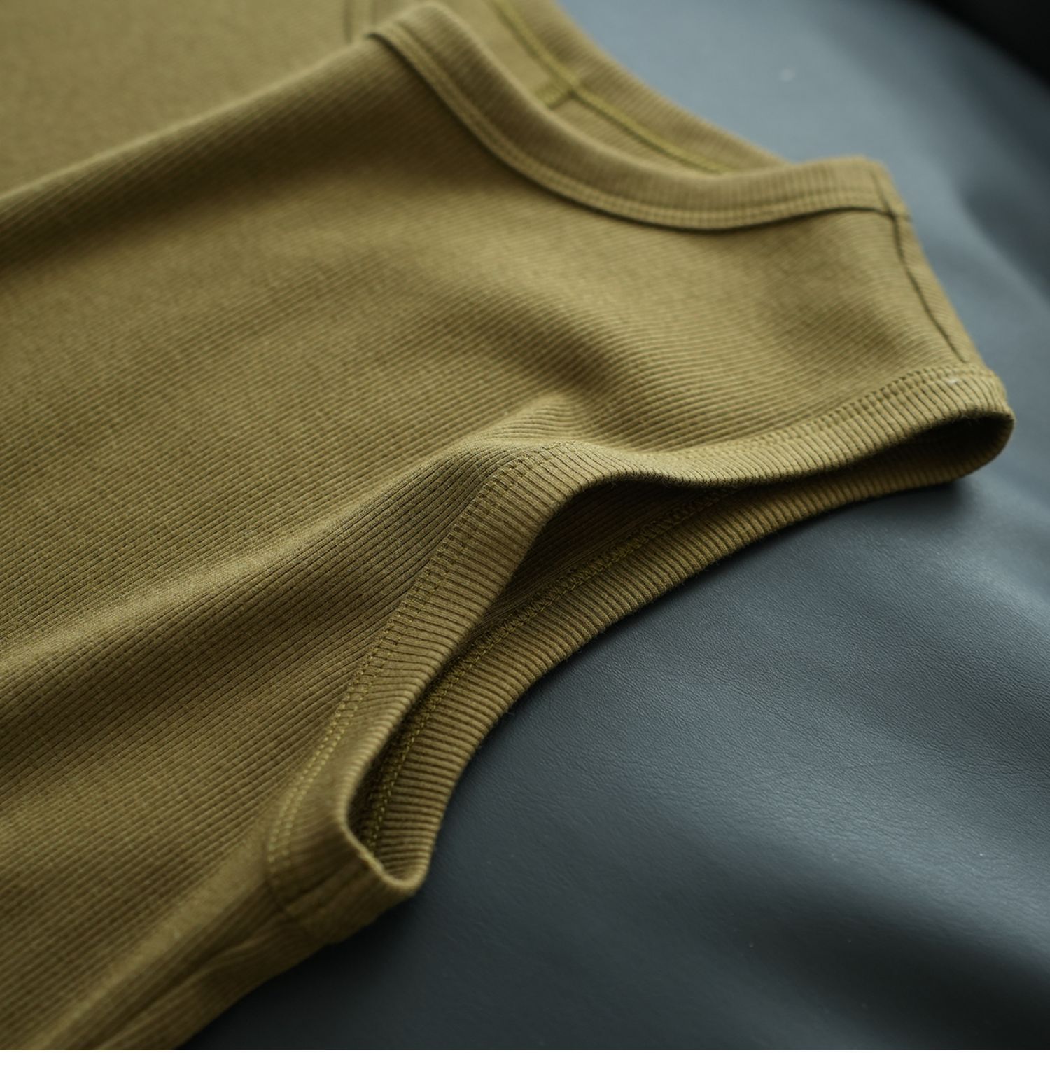 夏季纯棉小圆领吊带背心女纯欲风外穿工字宽肩带遮副乳内搭上衣详情24