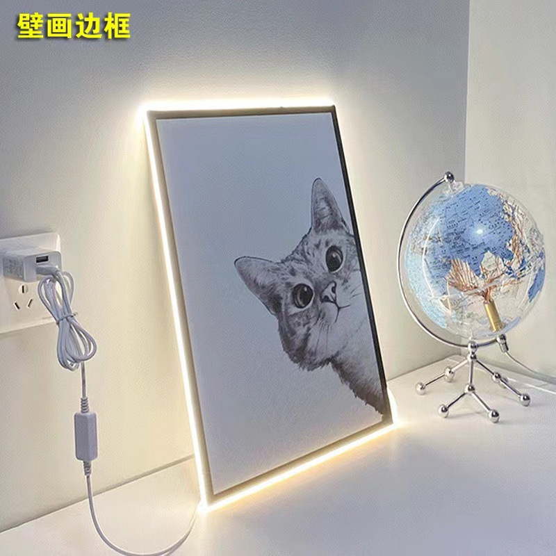 跨境电商USB灯带5V320灯氛围灯串按键开关LED彩色线条灯COB灯带详情19