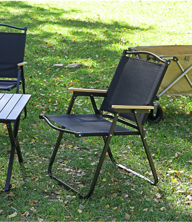 外贸折叠椅户外便携式野餐克米特椅野外钓鱼凳休闲沙滩露营折叠椅详情23
