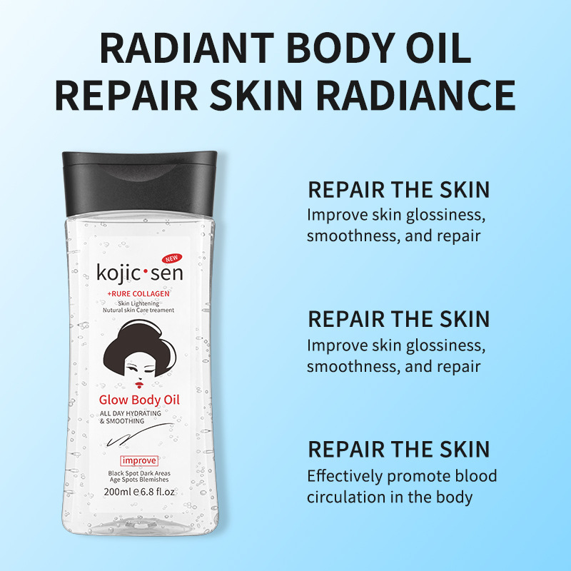 Wholesale of all-English kojic acid skin care products series, facial care kojic acid facial cleanser, deep cleansing facial cleanser pic 11