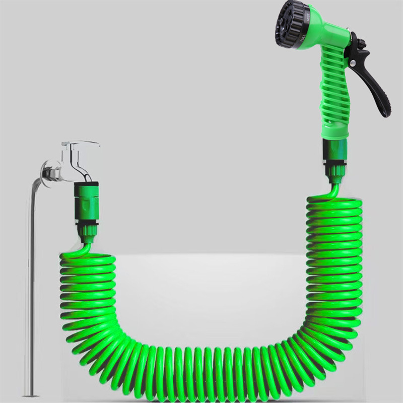 Garden water pipe, portable telescopic water pipe, magic car wash water pipe, spring-connected water pipe pic 4