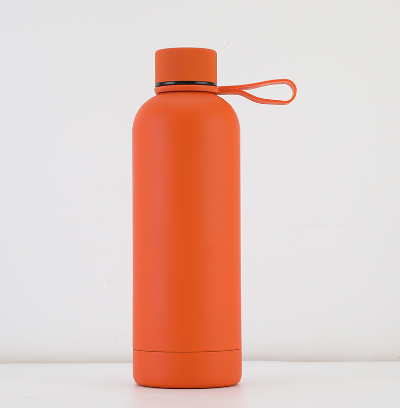 Cross-border 500ml stainless steel insulated cup, large-capacity female student small-mouthed sports water bottle, portable outdoor mountaineering kettle pic 12