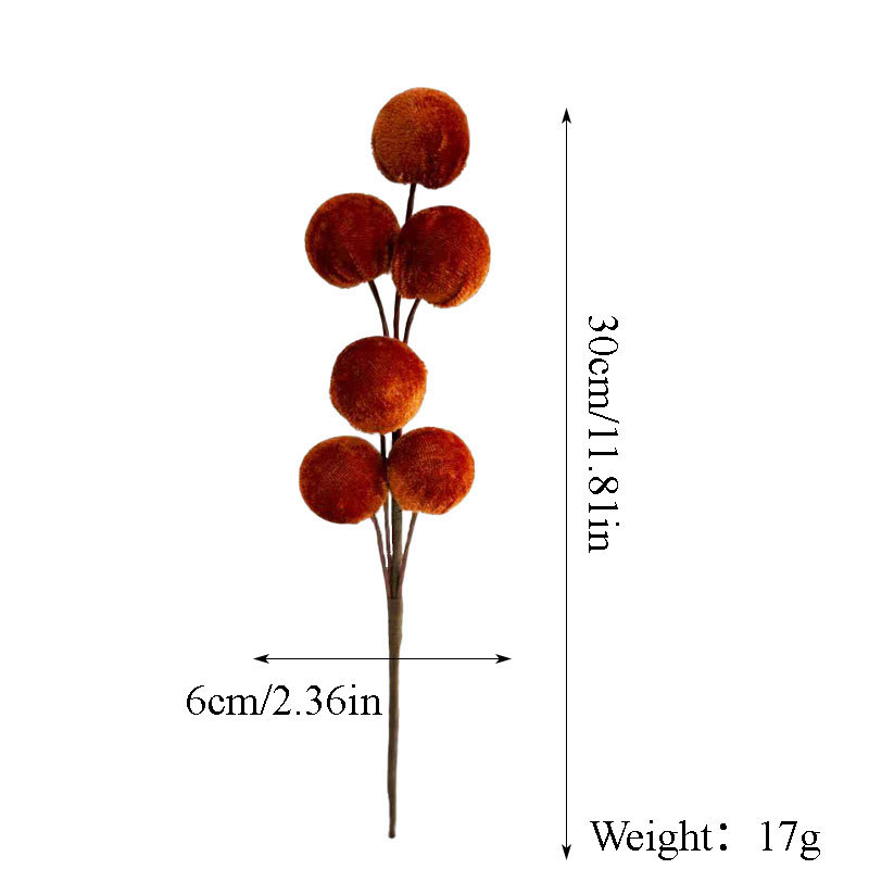 Merry Christmas! New velvet sphere ball paddle Christmas tree decoration Christmas tree wreath decoration factory store pic 23