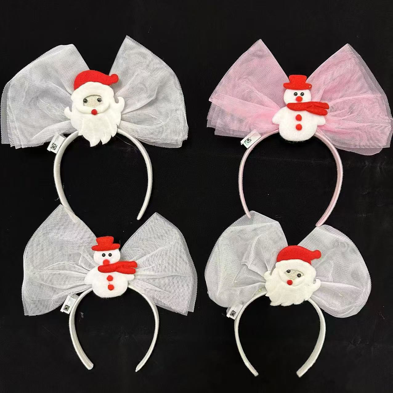 网红发光天使翅膀背饰地摊夜市热销闪光花环兔子发箍彩球蝴蝶头饰详情22