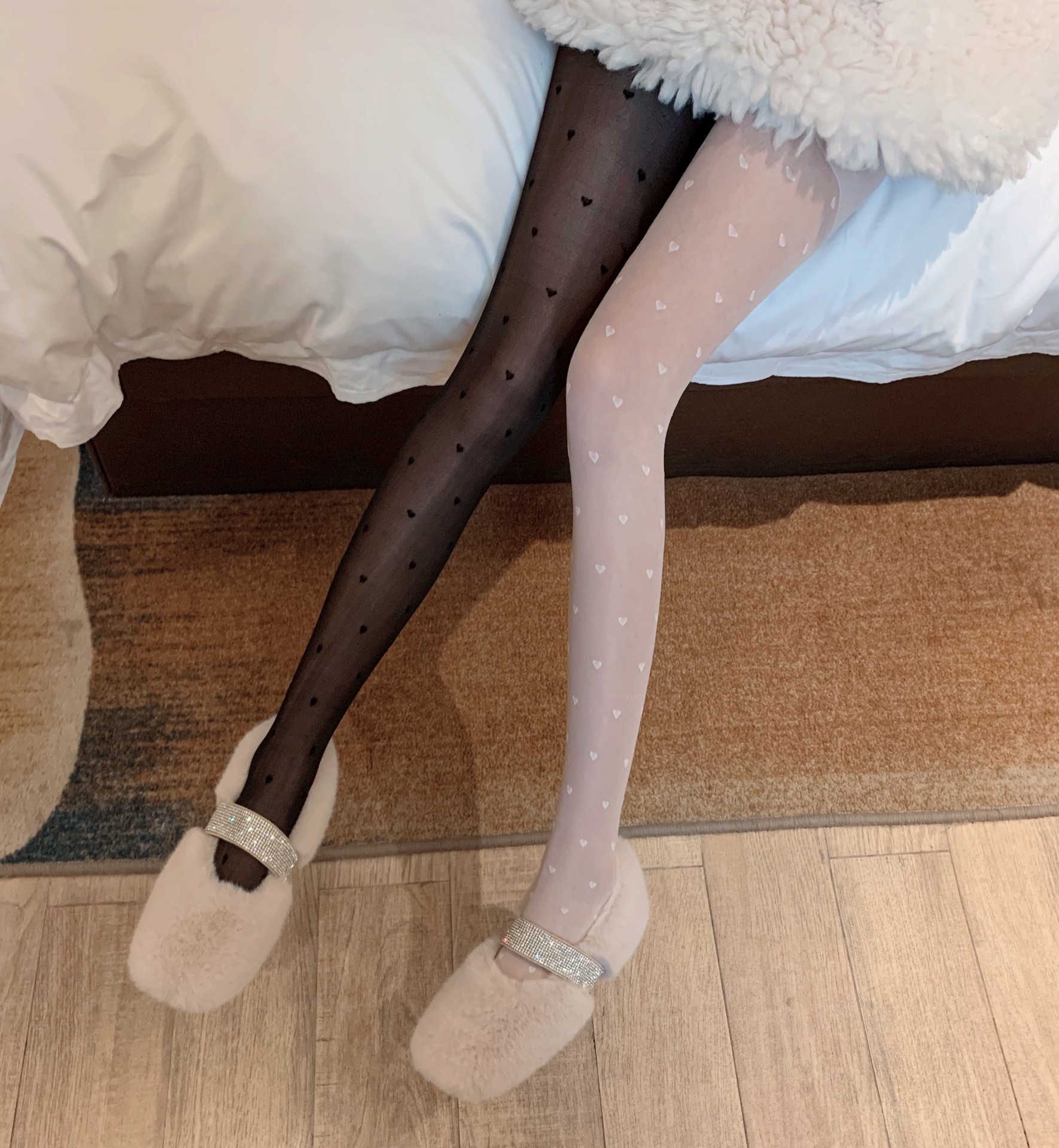 春夏季高透性感黑丝袜女薄款连裤袜 提臀防勾丝耐穿0D任意剪逼真黑丝 打底袜踩脚袜一体设计详情13