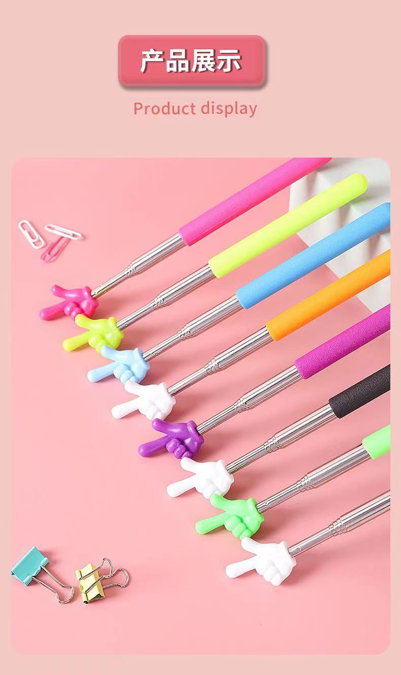 升级版68cm可伸缩指读棒 儿童阅读手指棒  教师教学教鞭教棍批发详情21