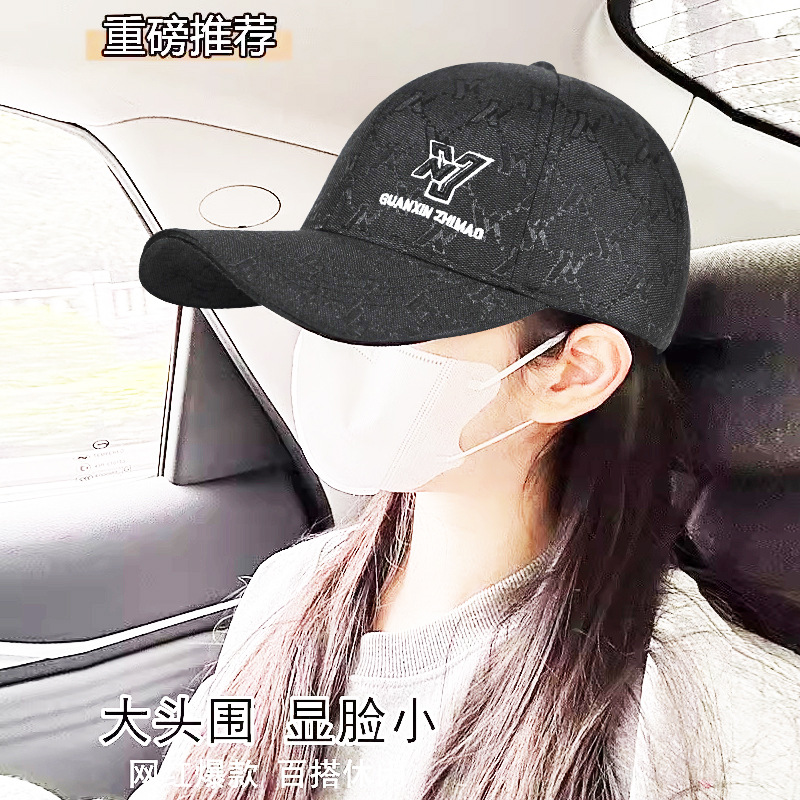 New style baseball cap with embroidered letters, sun hat, outdoor versatile hat, fashionable style, essential travel hat pic 2