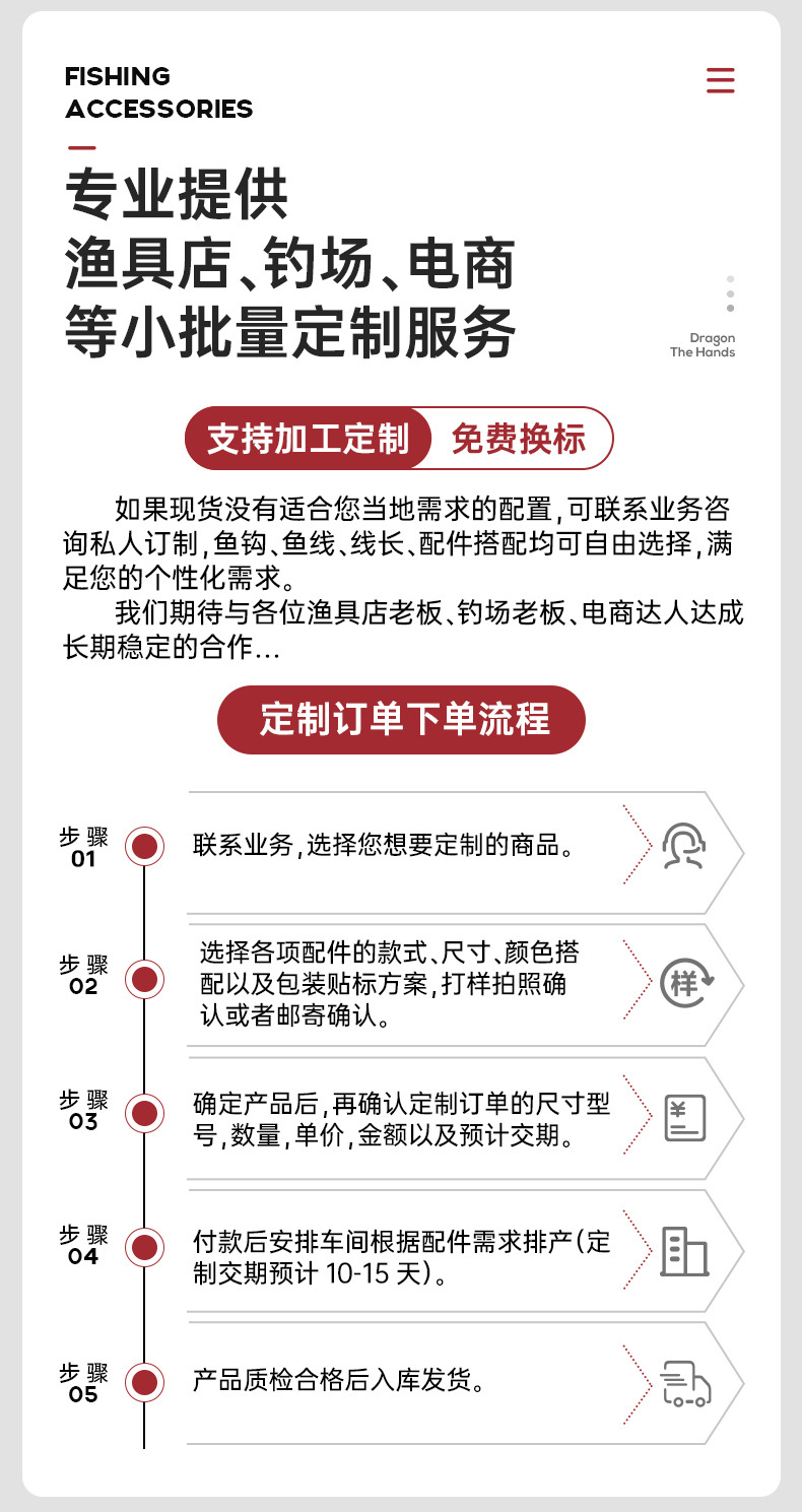龙手强刺大综合子线成品双钩鱼钩子线双钩伊势尼金海夕 鱼钩绑好详情2
