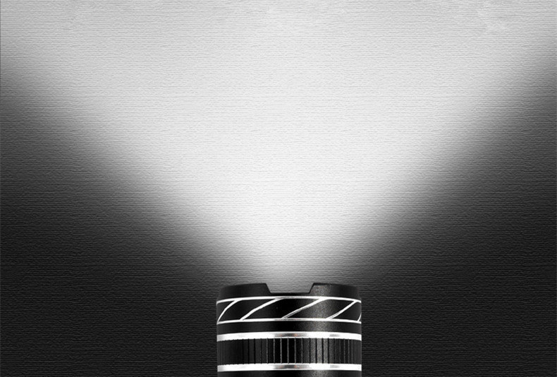 Mountain bike accessories, bicycle T6 headlight, usb charging, strong light telescopic zoom headlight, high-brightness LED warning light pic 21