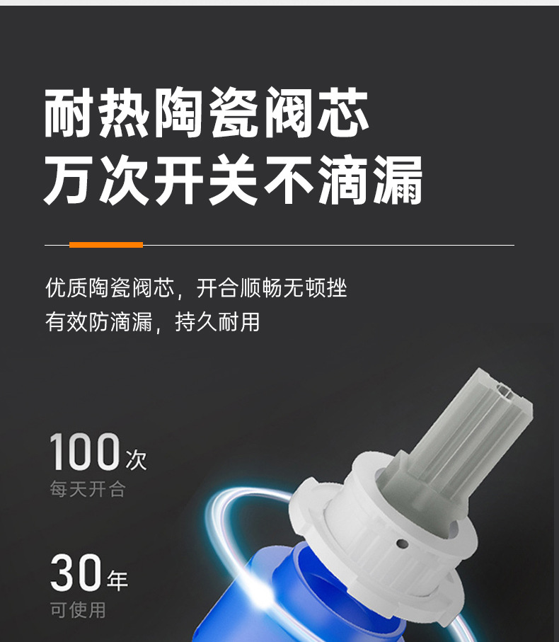 厨房水龙头家用冷热不锈钢洗菜盆洗手池洗碗全铜防溅水单冷可旋转详情12