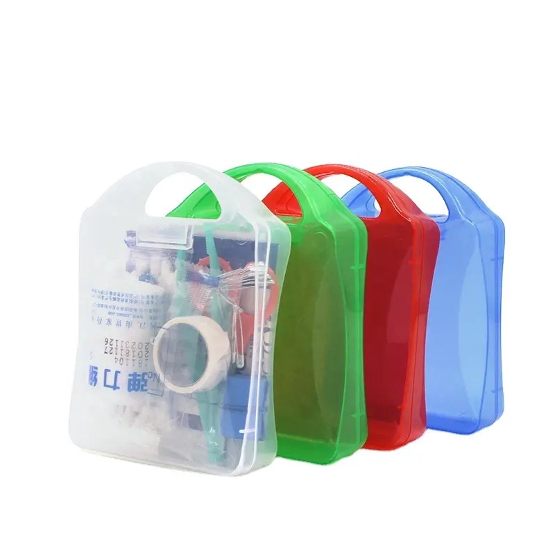 Cross-border export PP first aid kit, mini portable medicine box, travel and creative home gift box pic 3