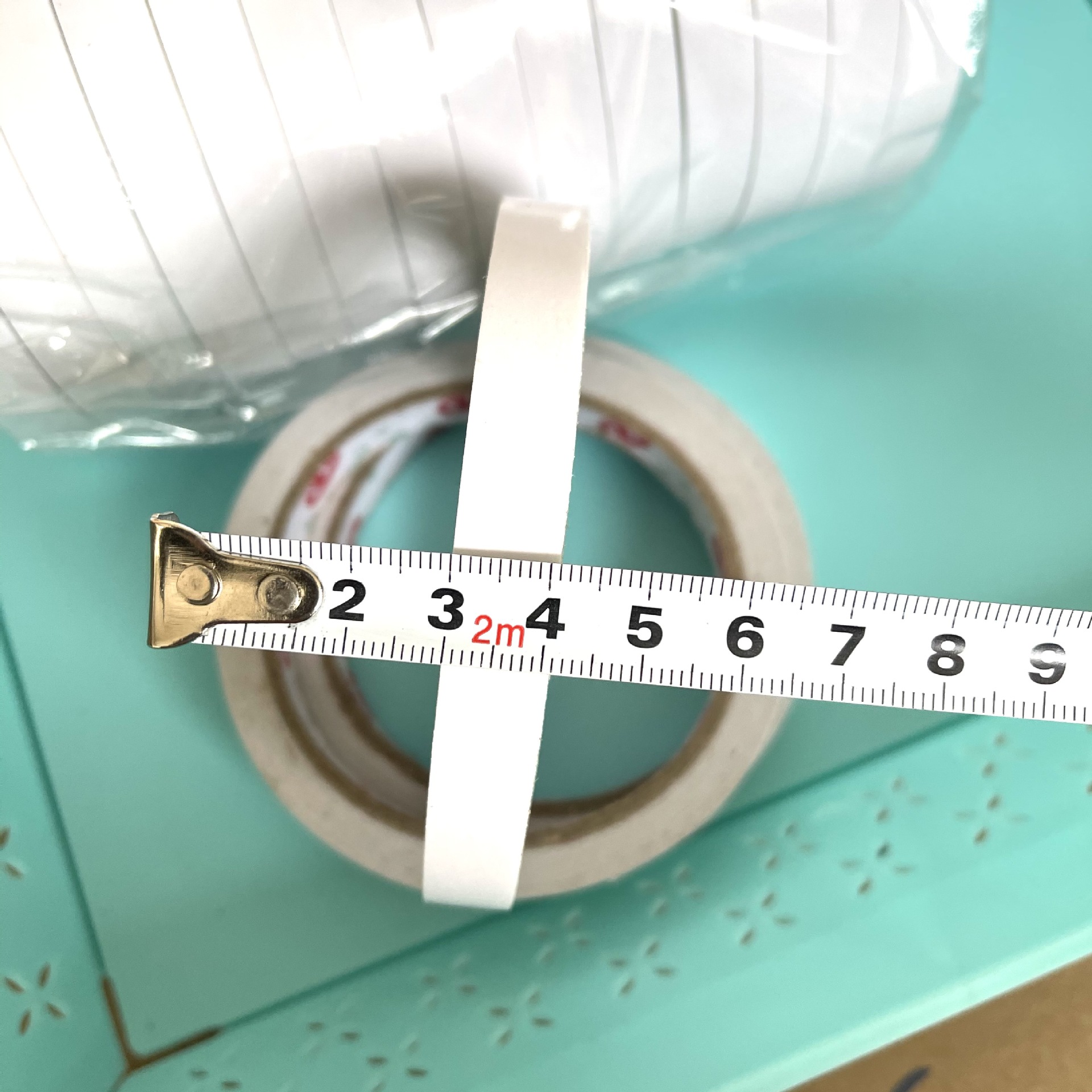 【 Zone 1-2 】【 Thickened 】 Double-sided tape 17/ pack 544/ box Stationery Double-sided tape single and double-sided tape paper hand-torn double-sided tape 1 yuan wholesale supply 2 yuan wholesale pic 1