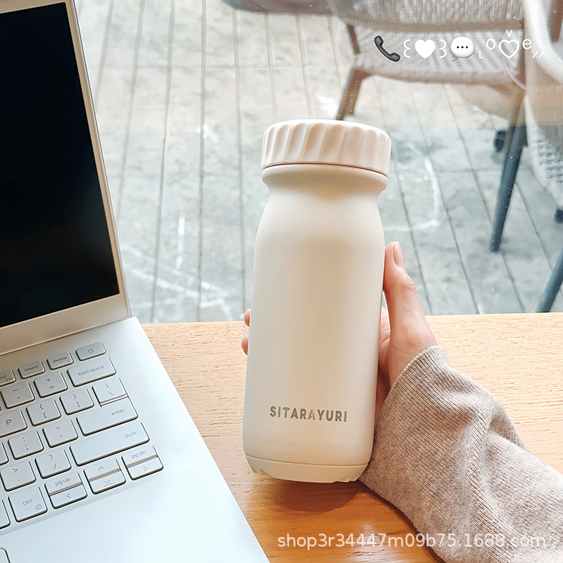 New outdoor lightweight portable insulated cup, ultra-light water cup gift wholesale, fashionable, high appearance level, portable sports pic 2