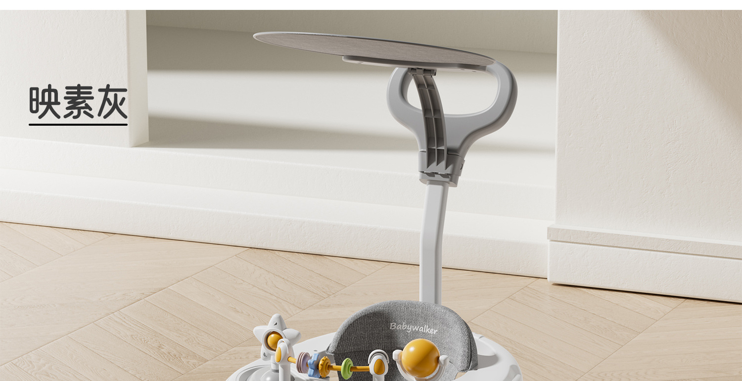 婴幼儿学步车助步车多功能儿童手推可折叠高低调四合一婴儿学步车详情40