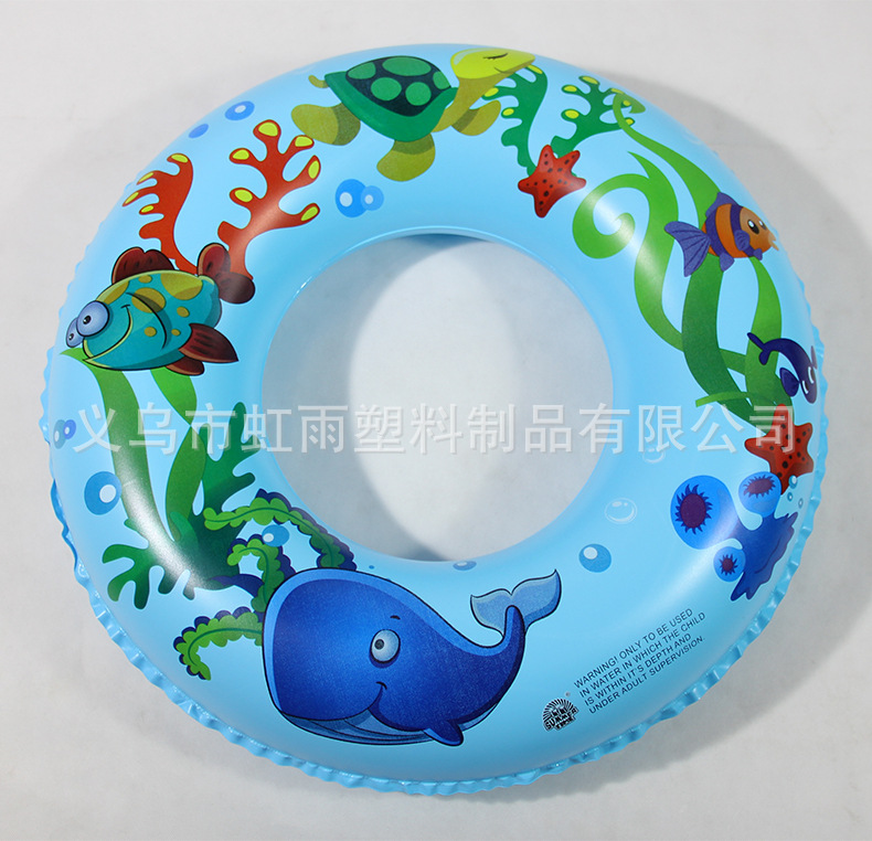 卡通儿童游泳座圈 婴儿游泳圈50-90麻纹圈儿童腋下浮圈救生圈详情23