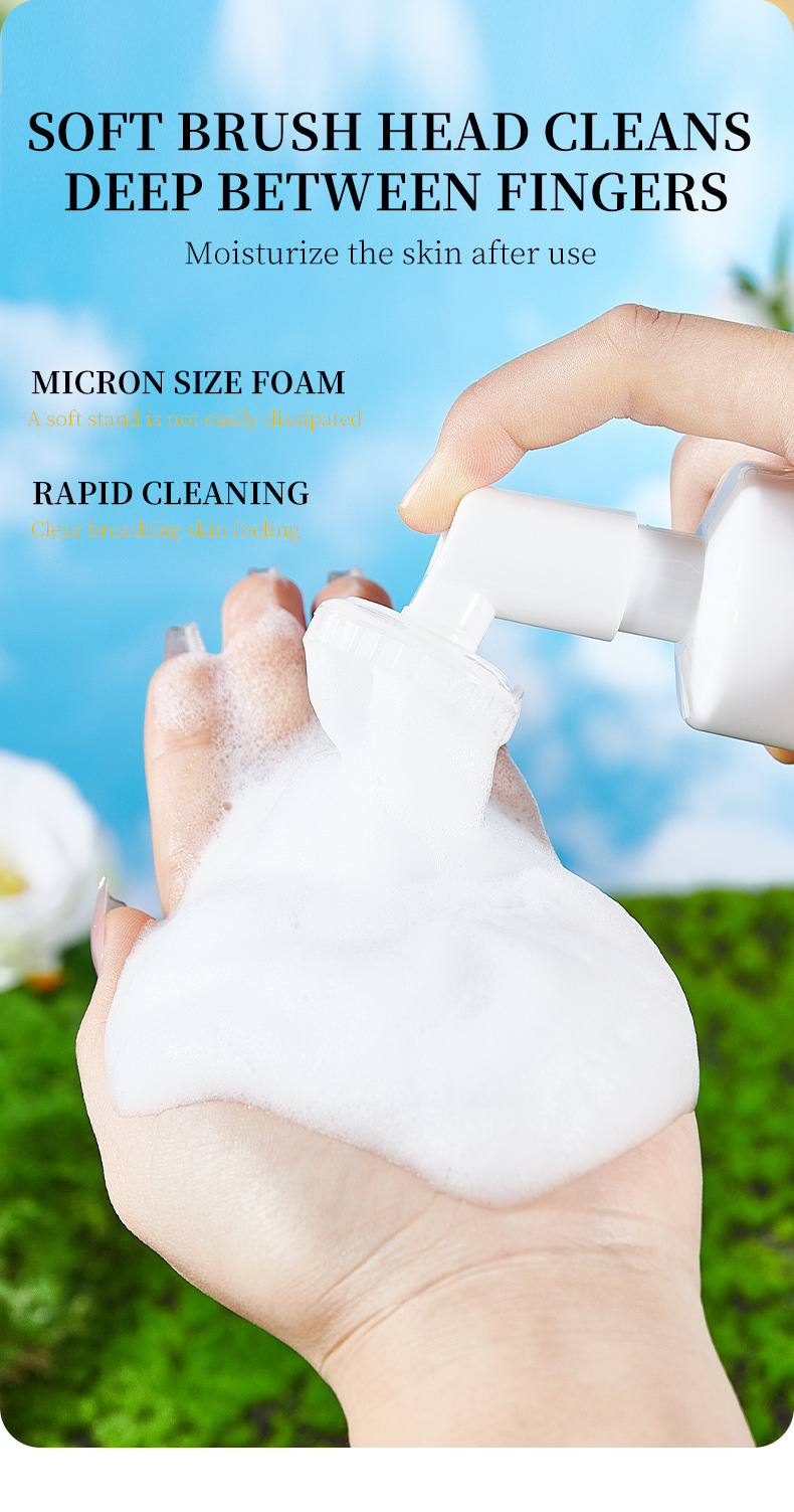 【跨境专供】 Nice kiki宠物硅胶刷头泡沫清洁剂猫狗掌爪护理批发详情9