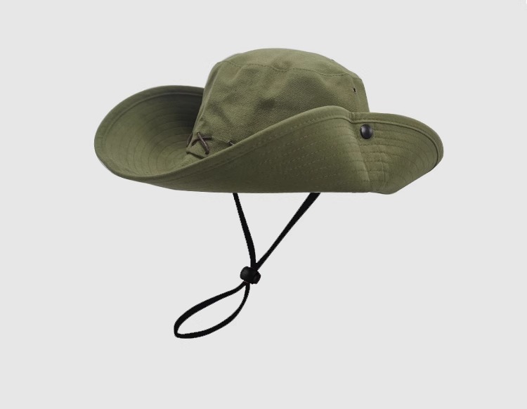 Big-headed sun hat, 2024 new style mountaineering hat, plus-size fisherman hat, outdoor western cowboy hat, large sun hat pic 30