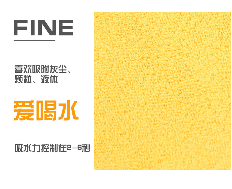 【 Chi Jia 】 Car wash gloves, waterproof rags, bear paw plush car towels, coral fleece gloves, car paint surface pic 2