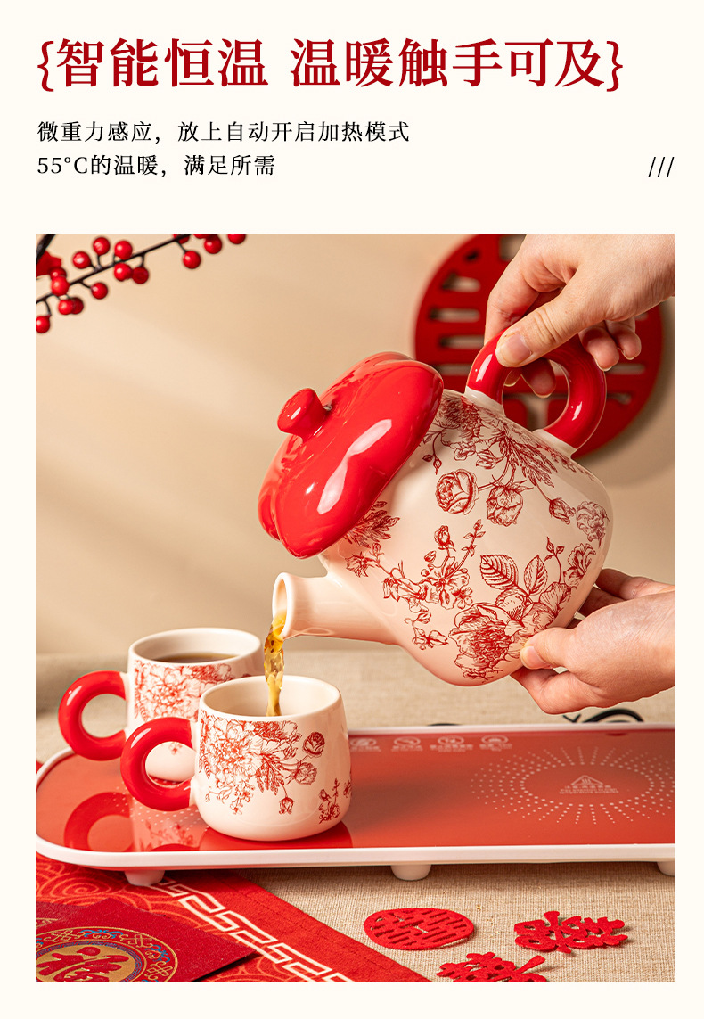 New ceramic cups for festive occasions, household cups, housewarming and newlywed gifts, ceramic tea sets, water bottles and cups pic 8