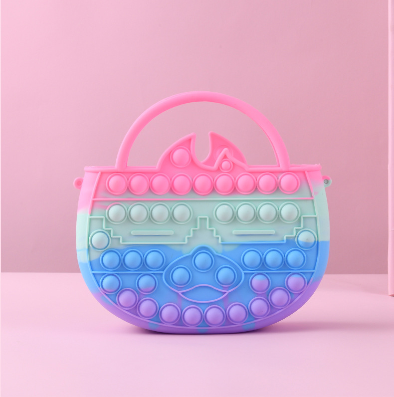 Fabricante de suministro directo bolsa de silicona transfronteriza bolsa de mano puzzle juguetes de descompresión al por mayor roedores extintores pioneros nueva versión coreana pic 9