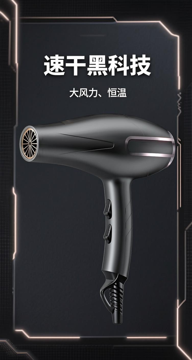 Amazon cross-border hair dryer, household hair dryer, cold and hot air, high-power hair salon hair dryer manufacturer wholesale export M141 pic 5