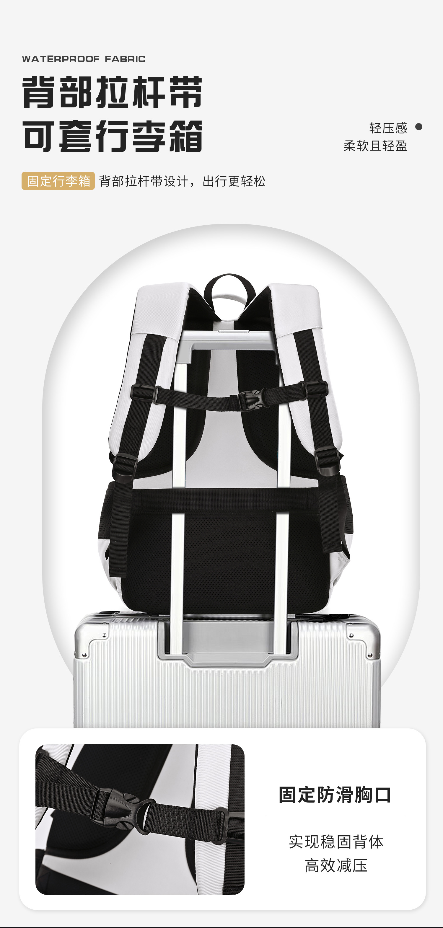 2025 New model of schoolbag for primary and junior high school girls, reducing burden and protecting spine, large capacity for high school girls, ultra-light for boys pic 17