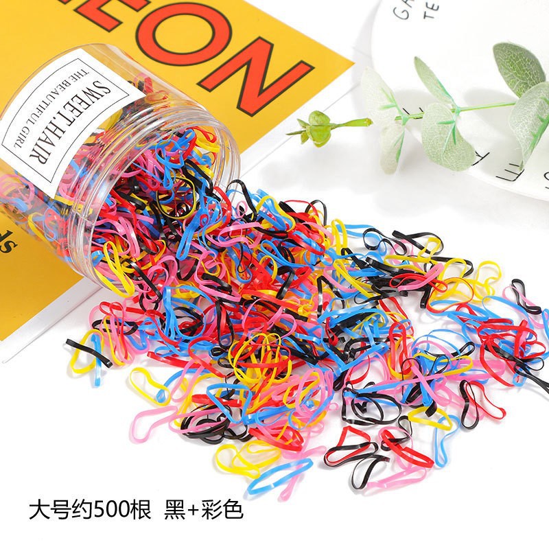夏季成人橡皮筋高弹力一次性皮筋高马尾女孩发圈不伤发皮圈女批发详情8