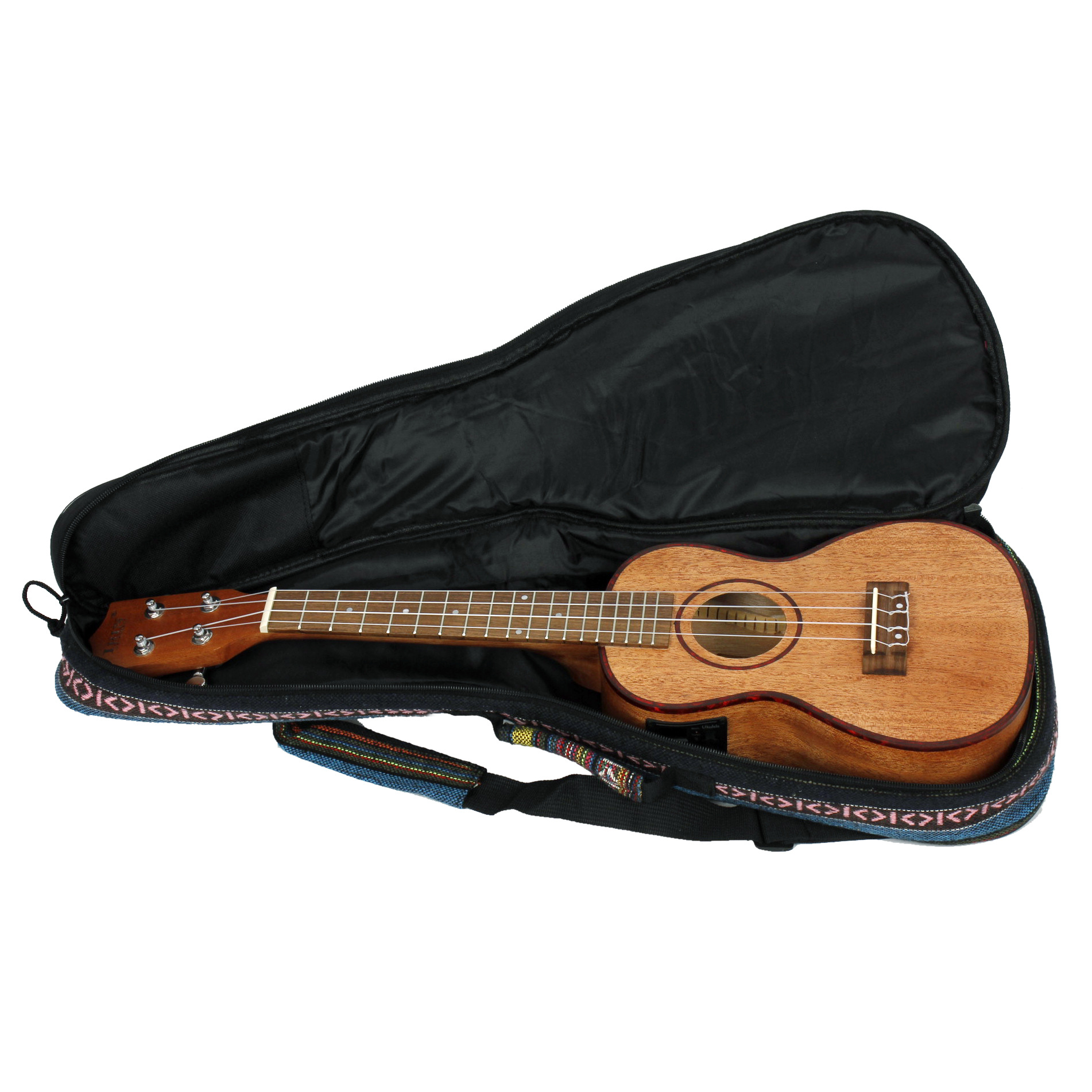Ukulele case, strings, tuner, strap, cleaning cloth, tuner, guitar stand, door handle, gloves, AV32 Saxophone storage, multi-functional set pic 8