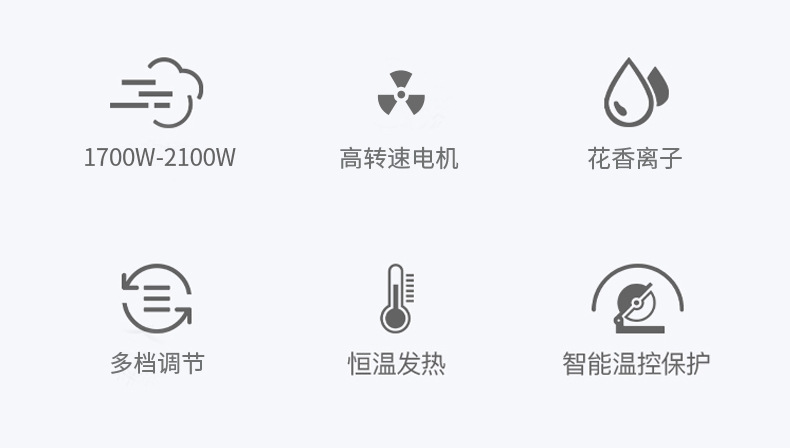 永日吹风机家用花香大功率电吹风恒温吹风筒多档调节代发批发详情5