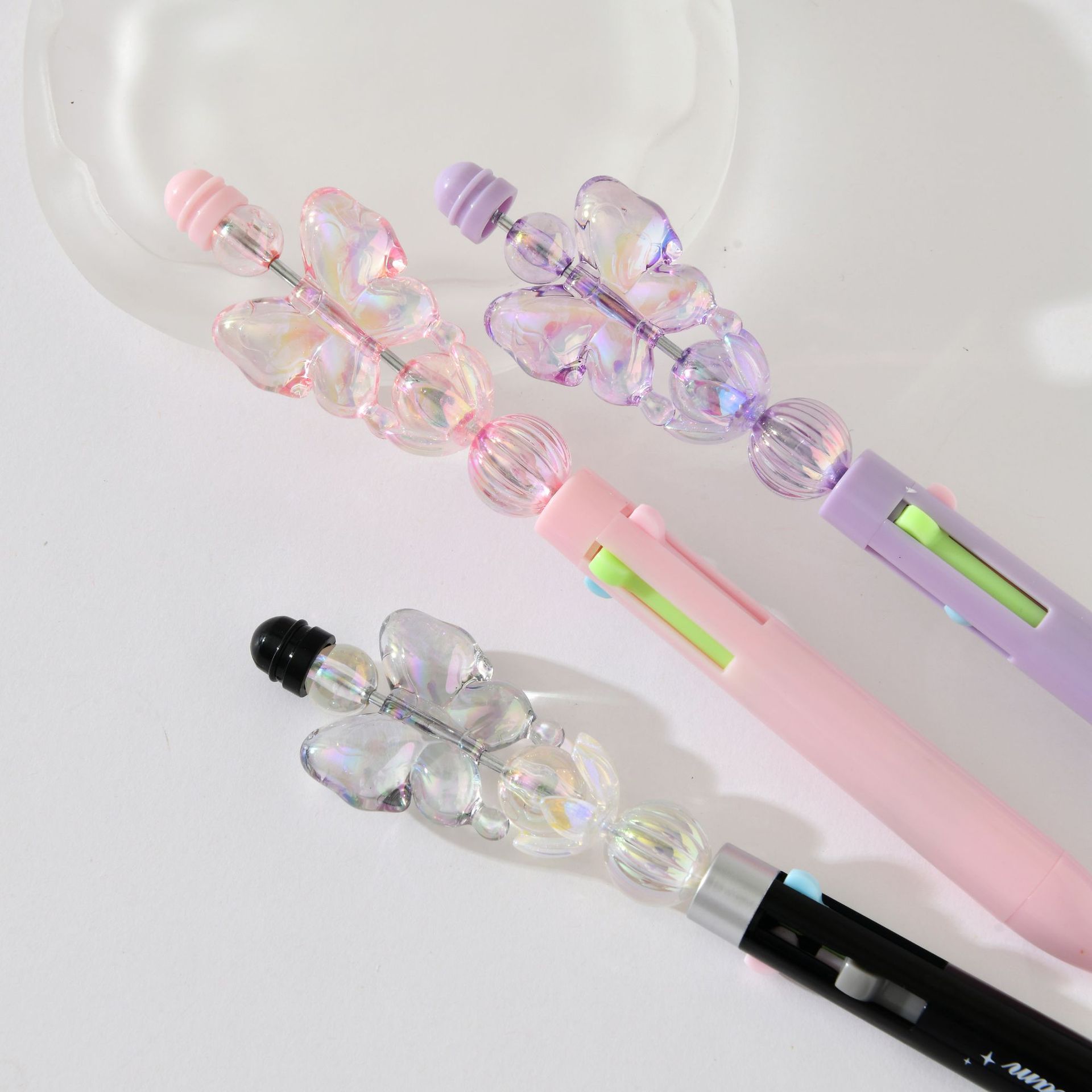 Chenxi Chuan Chuan Le 4-color Ballpoint Pen, creative and fun medium Oil pen, notebook, drawing, marking and color pen, New stationery wholesale pic 6