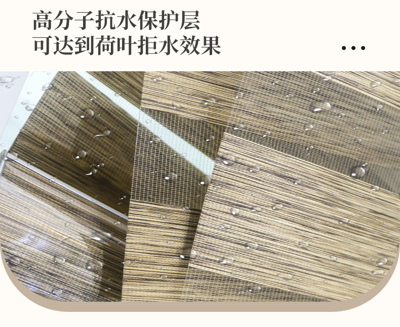 New Chinese-style faux linen soft gauze blinds, Venetian blinds, roller blinds, double-layer bathroom roll-and-pull shading and sunshade zebra blinds pic 5