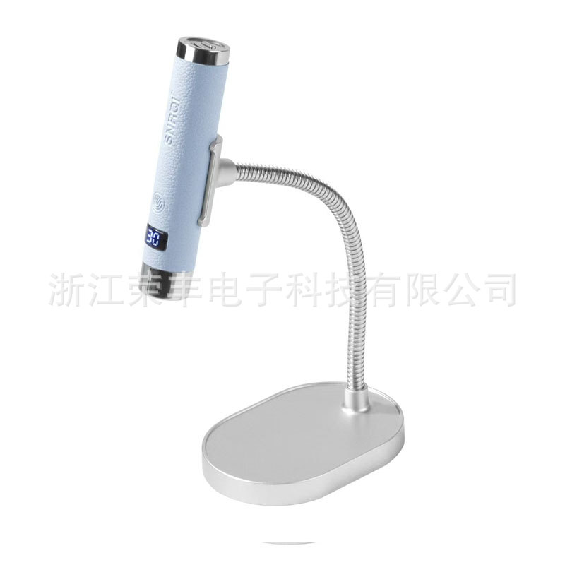 跨境AI智能触控便携式桌面美甲灯速干固化贴钻光疗机一字灯适用美甲贴片详情4