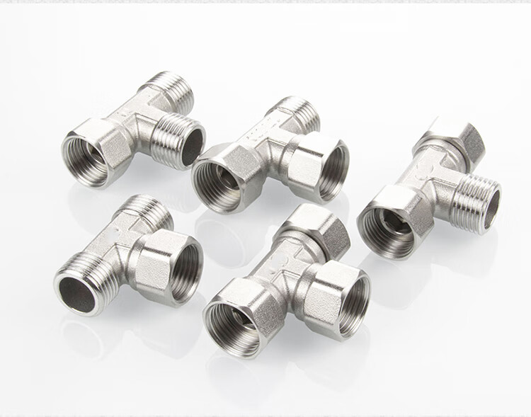 4分不锈钢内外丝直接弯头三通活接热水器一体活接头水管配件详情10