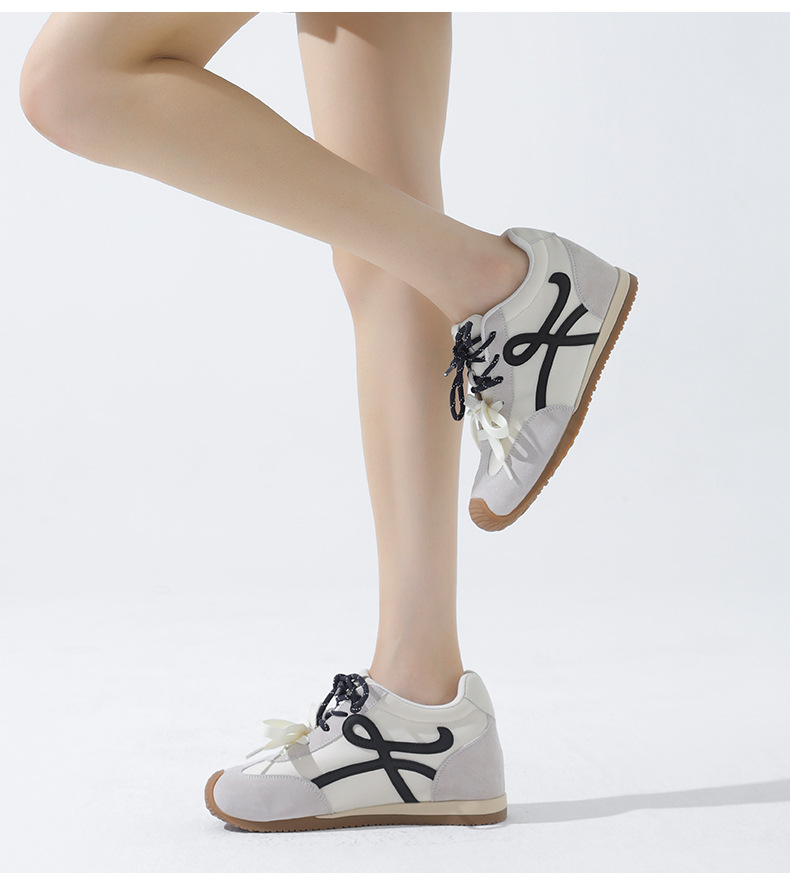 厚底休闲鞋内增高6cm小众设计女鞋2025新款百搭运动鞋复古德训鞋详情15