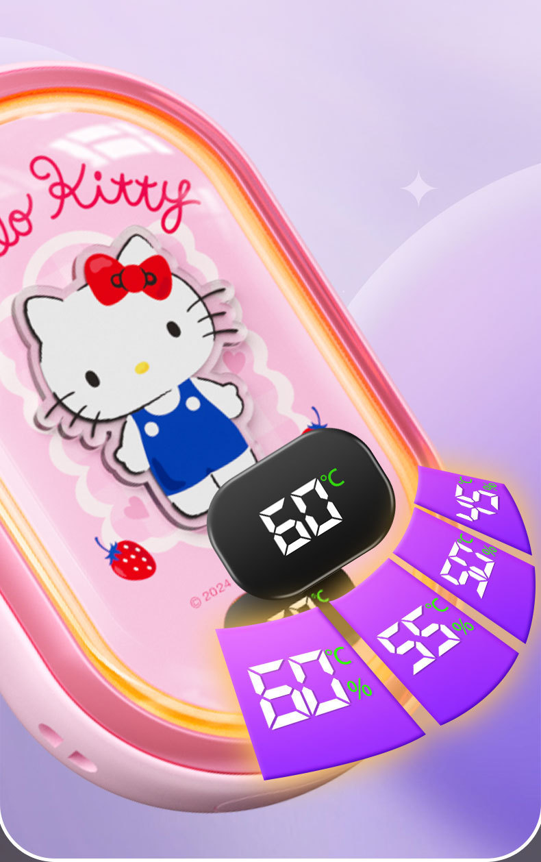 Sanrio hand warmers and power banks are perfect birthday gifts for female couples and best friends. Students can hold them warm in their hands during class pic 16