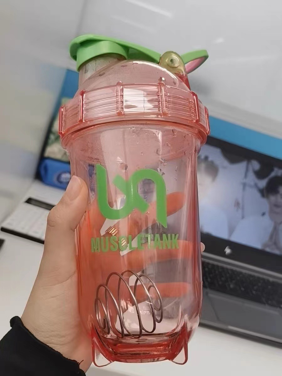 摇摇杯蛋白粉健身运动水杯2025夏季新款tritan代餐奶昔搅拌杯子详情7