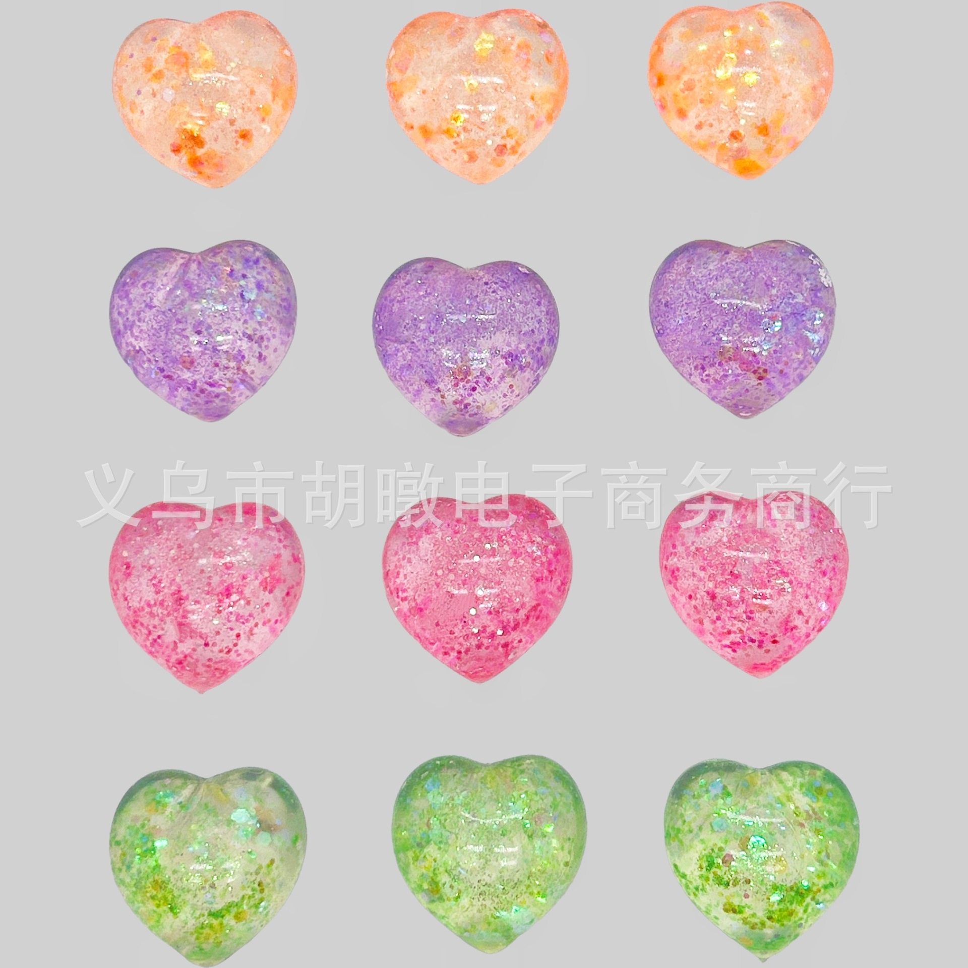 爱心捏捏乐金粉爱心麦芽糖捏捏乐解压慢回弹玩具网红发泄减压捏捏详情3